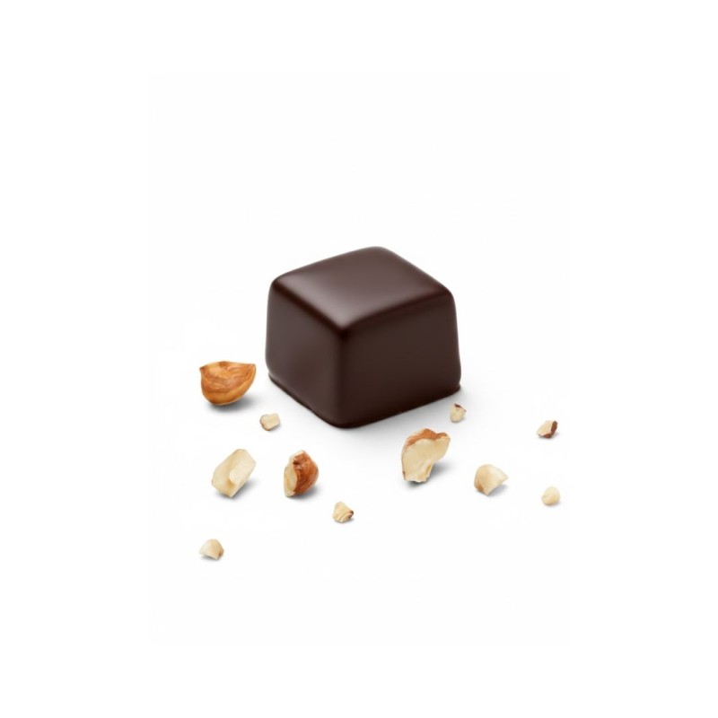 Formato di Feeling Ok Keto Choc Praline Ripiene Crema Nocciola snack proteico low carb monodose 10 g Formato di Feeling Ok Keto Choc Praline Ripiene Crema Nocciola snack proteico low carb monodose 10 g