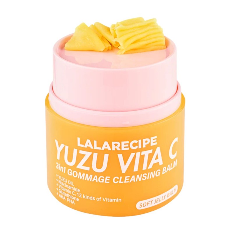 Lalarecipe Yuzu Vita-C Gommage Cleansing Balsamo Cosmesi Coreana 50 ml
