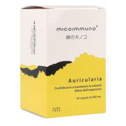 confezione di Oti Auricularia Micoimmuno Integratore per Difese Immunitarie 60 Capsule confezione di Oti Auricularia Micoimmuno Integratore per Difese Immunitarie 60 Capsule