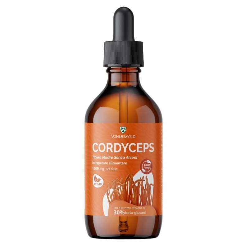 Vonderweid Cordyceps Sinensis Estratto Glicerico per Energia e Difese Immunitarie 100 ml