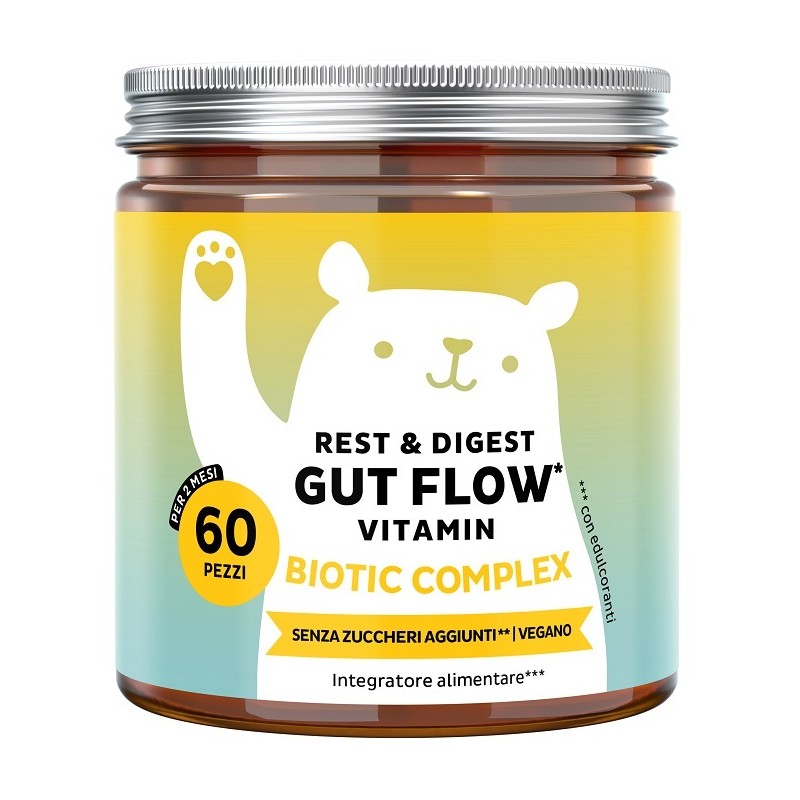 Bears With Benefits Rest&Digest Gut Flow 60 Orsetti Gommosi Bears With Benefits Rest&Digest Gut Flow 60 Orsetti Gommosi