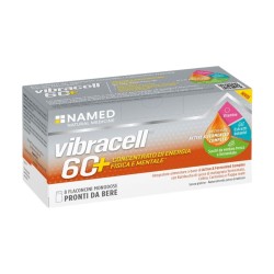 confezione di Vibracell 60+ Integratore per Energia Fisica e Mentale 8 Flaconcini Monodose confezione di Vibracell 60+ Integratore per Energia Fisica e Mentale 8 Flaconcini Monodose