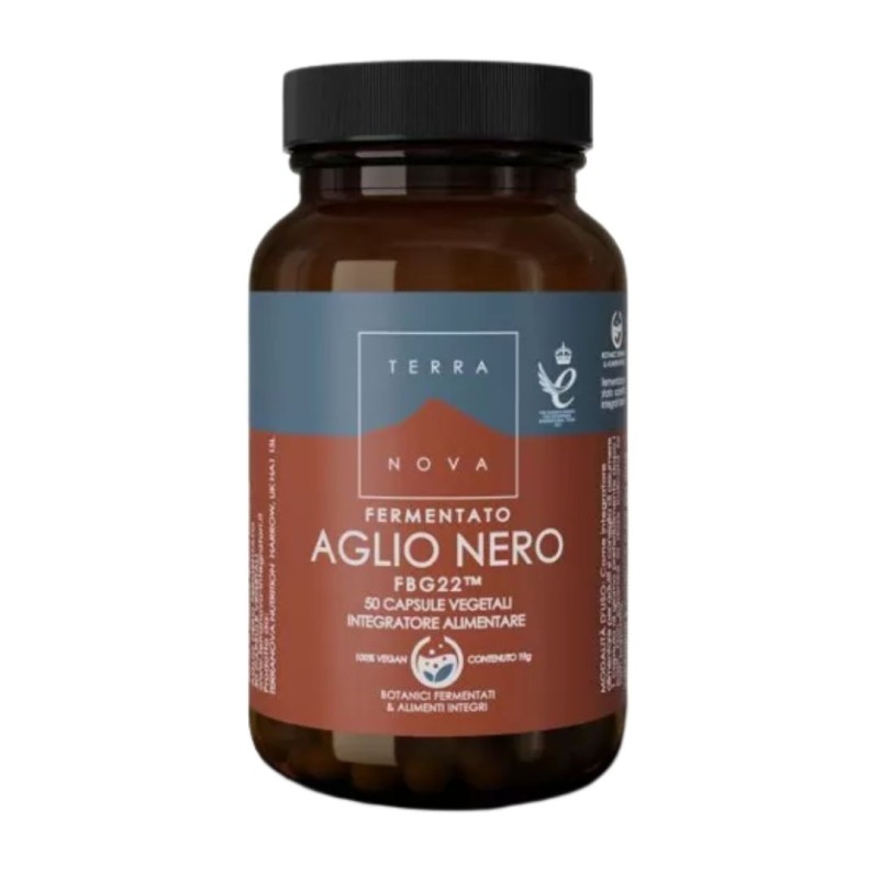 Capsule Terranova Integratore Aglio Nero Fermentato Antiossidante Protettore Capsule Terranova Integratore Aglio Nero Fermentato Antiossidante Protettore