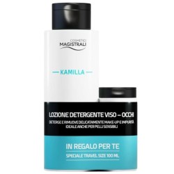 pacchetto di Kamilla Lozione Detergente Viso e Occhi 400ml + Formato Viaggio 100ml pacchetto di Kamilla Lozione Detergente Viso e Occhi 400ml + Formato Viaggio 100ml