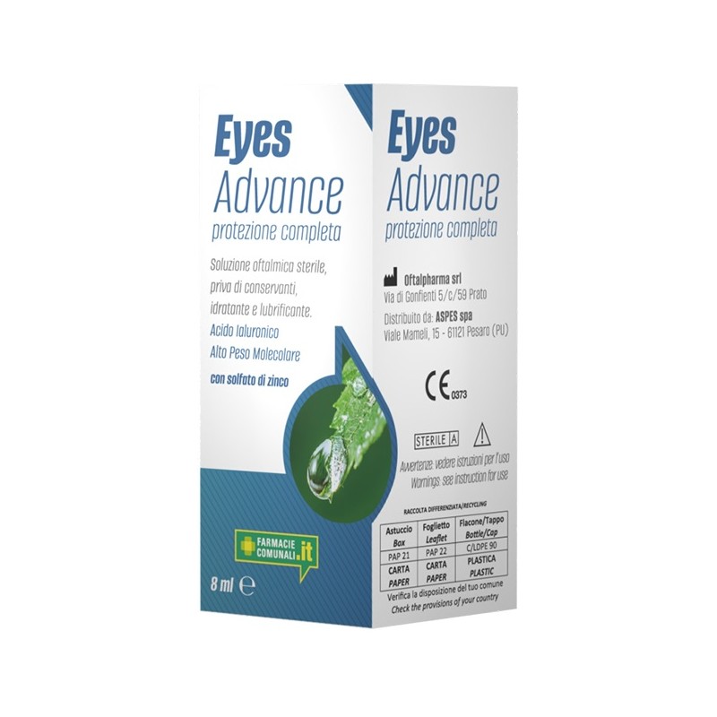 Eyes Advance Protezione Completa gocce per occhi secchi e irritati 8ml