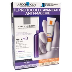 confezione di La Roche Posay Protocollo Anti-macchie Mela B3 30ml + Protezione Solare Uvmune SPF50+ 15ml confezione di La Roche Posay Protocollo Anti-macchie Mela B3 30ml + Protezione Solare Uvmune SPF50+ 15ml
