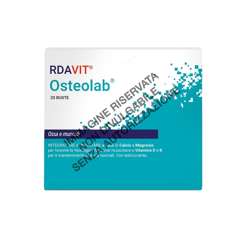 Ldf Osteolab integratore per ossa e muscoli 20 bustine da 6,5 g