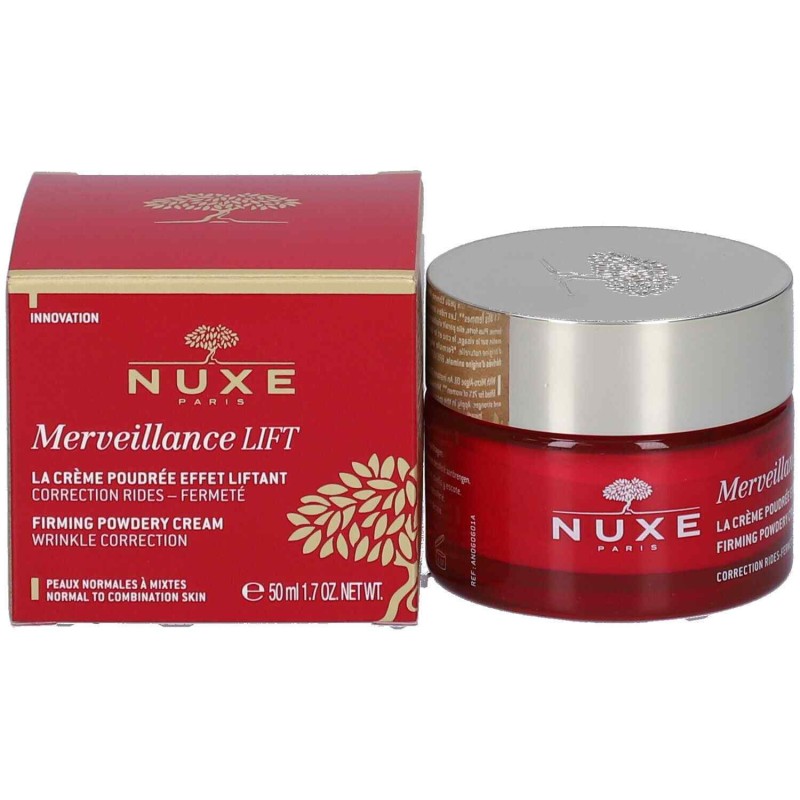 Immagine della scatola di Nuxe Merveillance Lift Crema Effetto Lifting Pelle Normale 50ml Trattamento Giorno