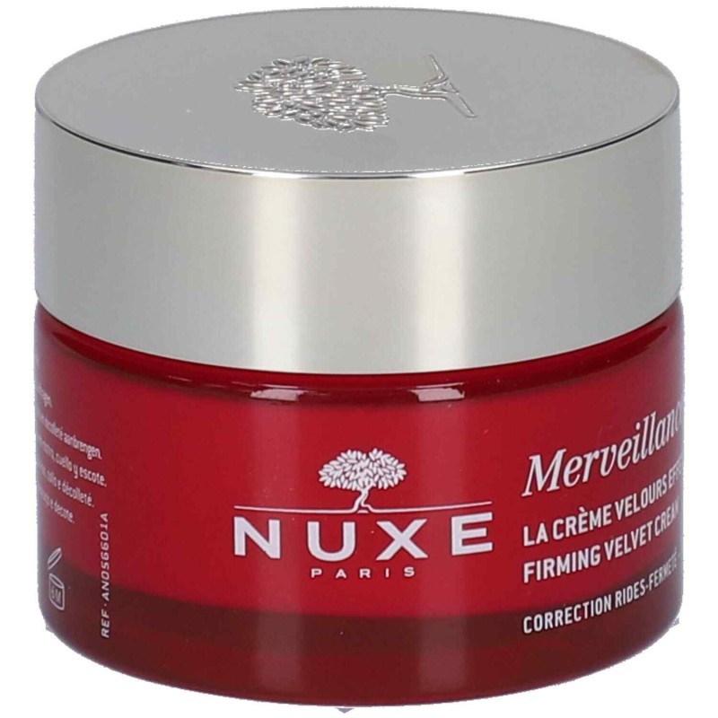 Dettaglio del packaging di Nuxe Merveillance Lift Crema Effetto Lifting Pelle Secca 50ml