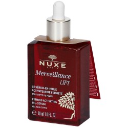 Presentazione grafica di Nuxe Merveillance Lift Serum-en-Huile Siero Rassodante Per Rughe 30ml Presentazione grafica di Nuxe Merveillance Lift Serum-en-Huile Siero Rassodante Per Rughe 30ml