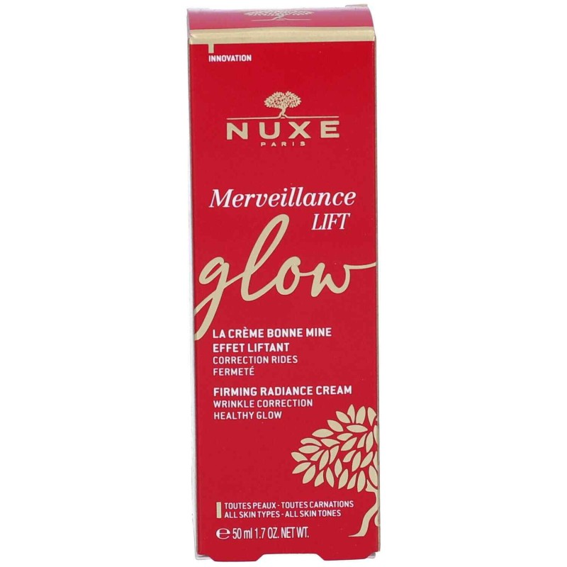 Aspetto del prodotto Nuxe Merveillance Lift La Creme Bonne Mine Crema Illuminante Effetto Lifting 50ml