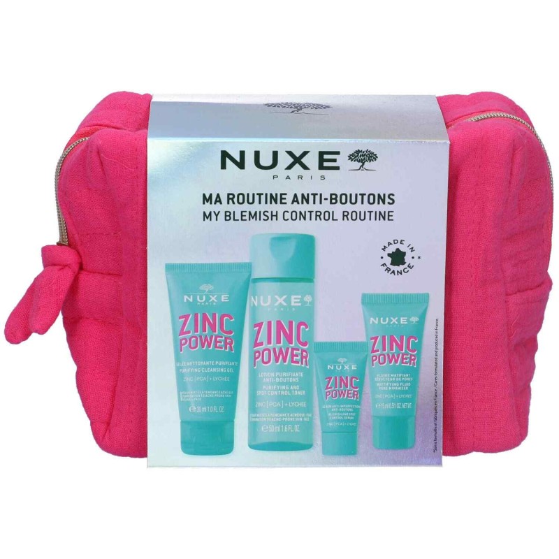 Packaging del prodotto Nuxe Zinc Power Trousse Packaging del prodotto Nuxe Zinc Power Trousse