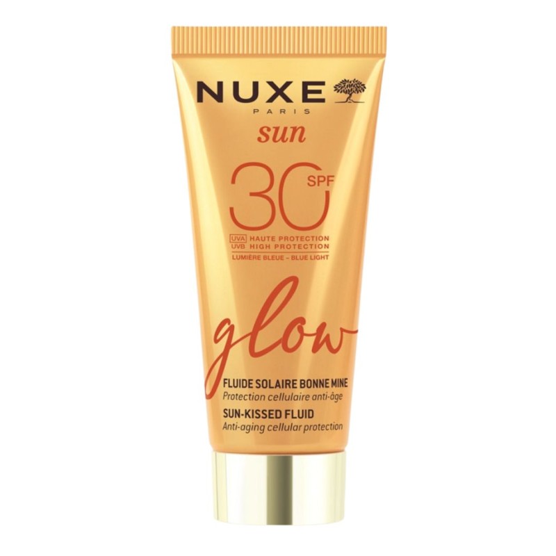 Nuxe Sun Fluide Solaire Bonne Mine SPF30 Fluido Solare Viso 40ml Nuxe Sun Fluide Solaire Bonne Mine SPF30 Fluido Solare Viso 40ml