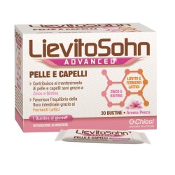 Scatola LievitoSohn Advanced Integaratore per Pelle e Capelli 30 Bustine Scatola LievitoSohn Advanced Integaratore per Pelle e Capelli 30 Bustine