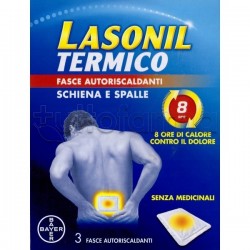 Lasonil Termico Schiena/Spalle Cerotti Antinfiammatori 3 Pezzi