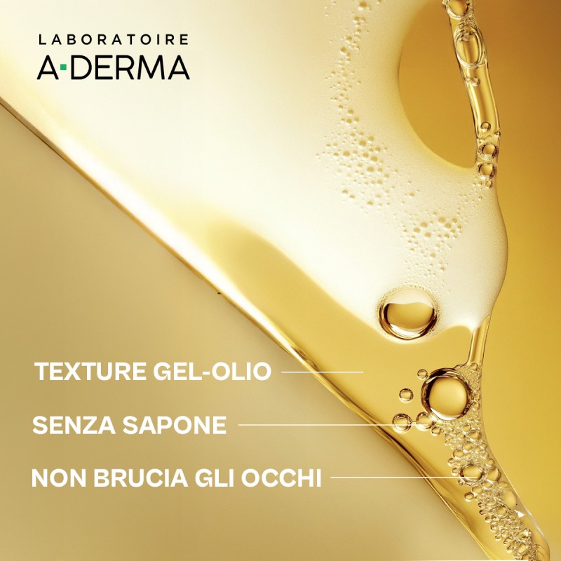 A-Derma Exomega Control Olio Lavante Emolliente per Detersione Delicata 200ml A-Derma Exomega Control Olio Lavante Emolliente per Detersione Delicata 200ml