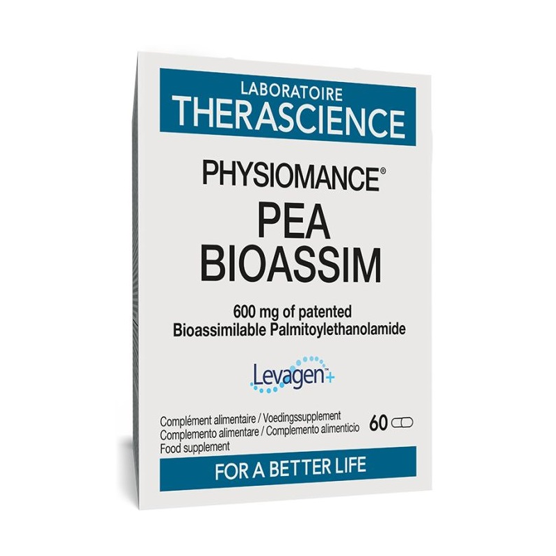 confezione di Physiomance PEA Bioassim per Dolore e Infiammazione 60 Capsule