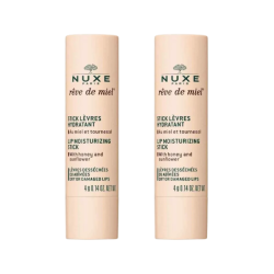 2 pezzi di Nuxe Reve de Miel Stick Levres Stick Labbra Idratante al Miele 4g