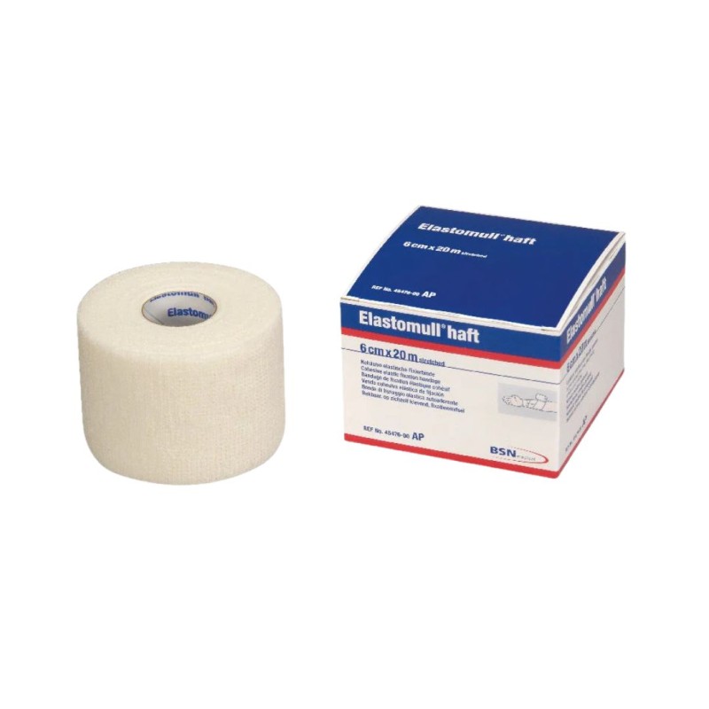 Benda Elastica Autoadesiva Per Fissaggio Medicazioni Elastomull Haft Lf Altezza 6 Cm Lunghezza 20 M Benda Elastica Autoadesiva Per Fissaggio Medicazioni Elastomull Haft Lf Altezza 6 Cm Lunghezza 20 M