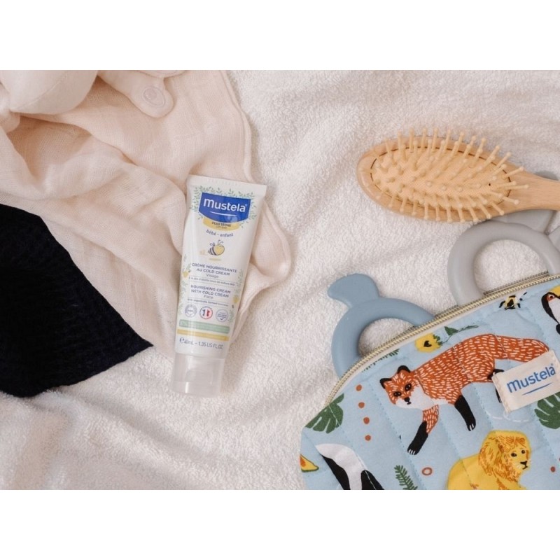 Mustela Crema Nutritiva al Cold Cream per Pelle Secca 40 ml Mustela Crema Nutritiva al Cold Cream per Pelle Secca 40 ml