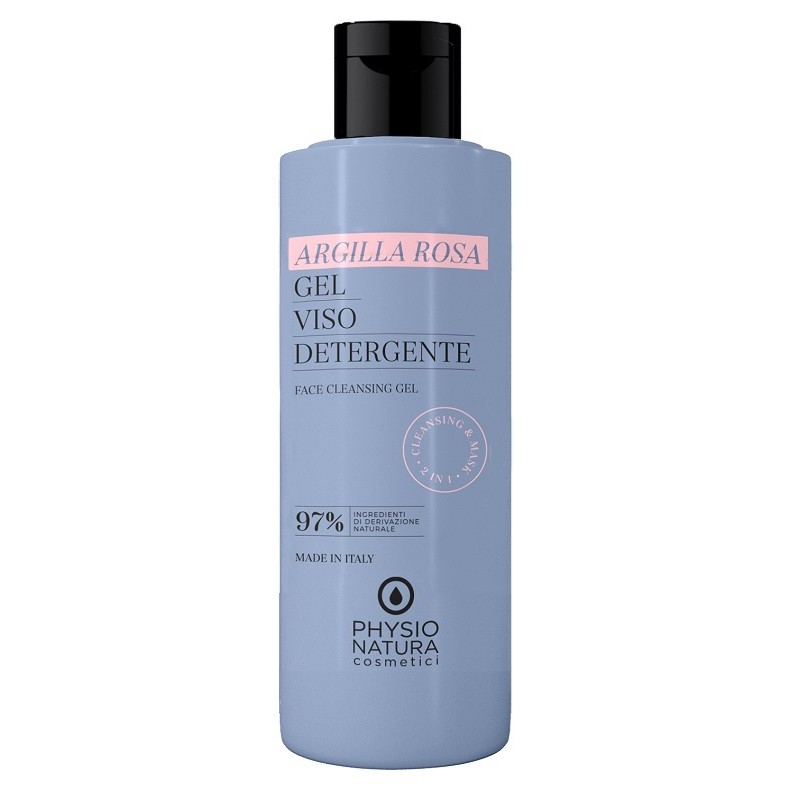 Physio Natura Argilla Rosa Gel Detergente Viso per Pulizia Profonda 100 ml Physio Natura Argilla Rosa Gel Detergente Viso per Pulizia Profonda 100 ml