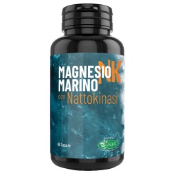 Barattolo di Magnesio Marino Nk con Nattokinasi per Benessere Muscolare e Nervoso 60 Capsule Vegetali Barattolo di Magnesio Marino Nk con Nattokinasi per Benessere Muscolare e Nervoso 60 Capsule Vegetali