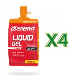 Formato di Enervit Sport Liquid Gel Orange Energia Rapida per Sportivi 4 Gel da 60ml Formato di Enervit Sport Liquid Gel Orange Energia Rapida per Sportivi 4 Gel da 60ml