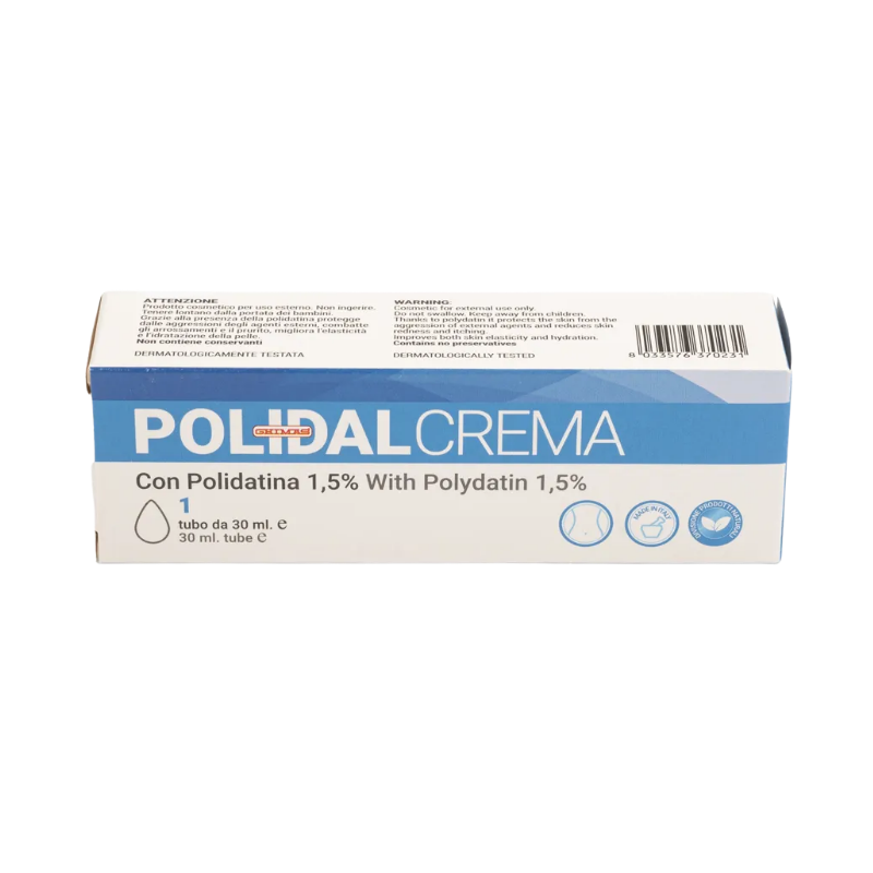 confezione di Polidal Crema Viso Antietà per Macchie Prurito e Arrossamenti 30ml confezione di Polidal Crema Viso Antietà per Macchie Prurito e Arrossamenti 30ml