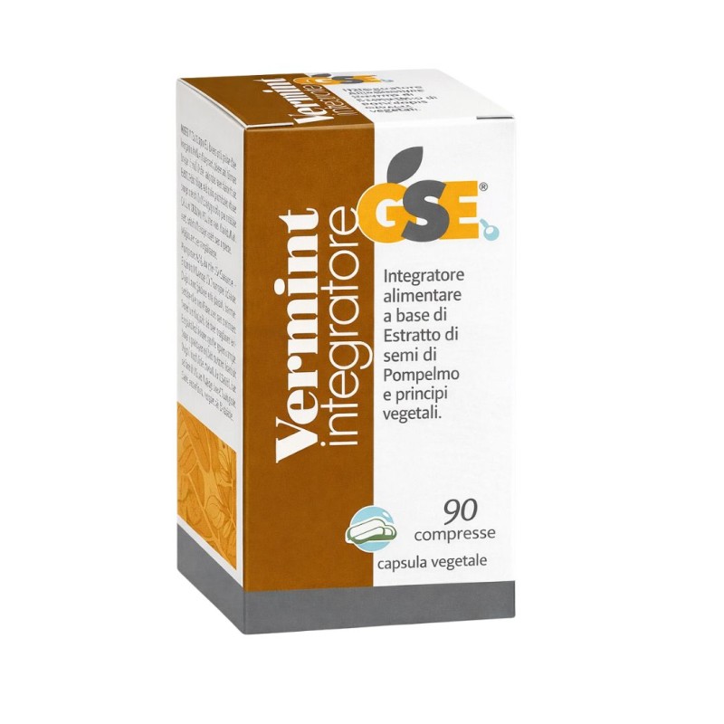 Scatola GSE Vermint Integratore per Benessere Intestinale 90 Compresse Scatola GSE Vermint Integratore per Benessere Intestinale 90 Compresse