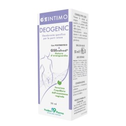 Scatola GSE Intimo Deogenic Deodorante Intimo 50ml Scatola GSE Intimo Deogenic Deodorante Intimo 50ml