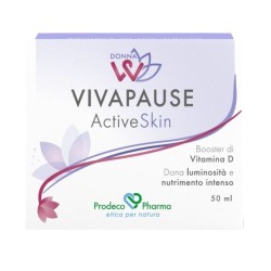 Scatola Donna W Vivapause Active Skin Emulsione Viso per Pelle in Menopausa 50ml Scatola Donna W Vivapause Active Skin Emulsione Viso per Pelle in Menopausa 50ml
