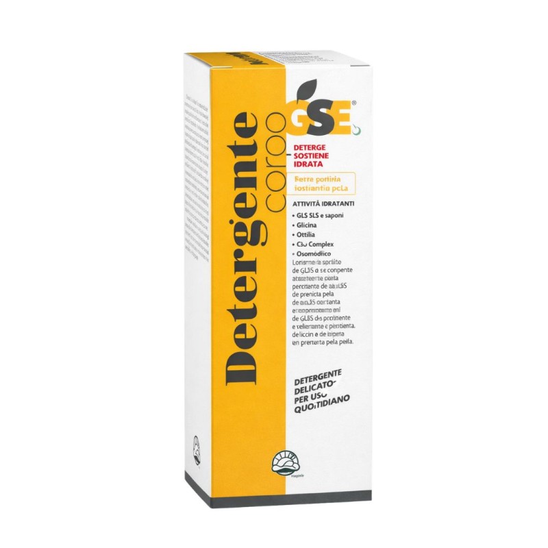 Confezione GSE Detergente Corpo Delicato per Igiene Quotidiana 200ml Confezione GSE Detergente Corpo Delicato per Igiene Quotidiana 200ml