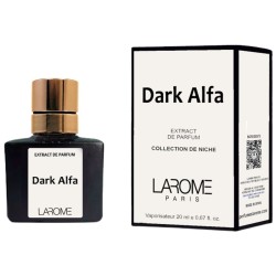 confezione di Dark Alfa by Larome Paris Profumo Equivalente Unisex 20ml confezione di Dark Alfa by Larome Paris Profumo Equivalente Unisex 20ml