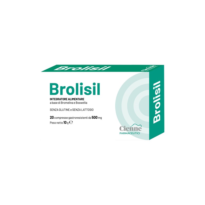Brolisil integratore per benessere articolare e muscolare 20 compresse gastroresistenti Brolisil integratore per benessere articolare e muscolare 20 compresse gastroresistenti