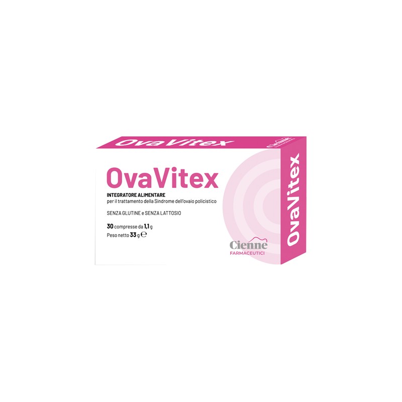 Ovavitex integratore per equilibrio ormonale e ciclo regolare 30 compresse Ovavitex integratore per equilibrio ormonale e ciclo regolare 30 compresse