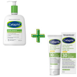 foto di Cetaphil Crema Idratante SPF30 Viso 50ml + Fluido Idratante 470 ml foto di Cetaphil Crema Idratante SPF30 Viso 50ml + Fluido Idratante 470 ml
