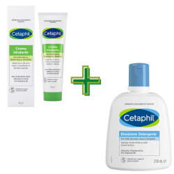 foto di Cetaphil Crema Idratante 100 g + Emulsione Detergente 250 ml foto di Cetaphil Crema Idratante 100 g + Emulsione Detergente 250 ml