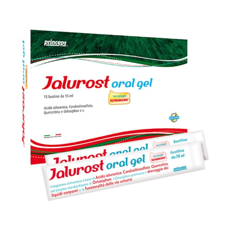 Scatola Jalurost Oralgel Integratore per le Vie Urinarie 15 Stick
