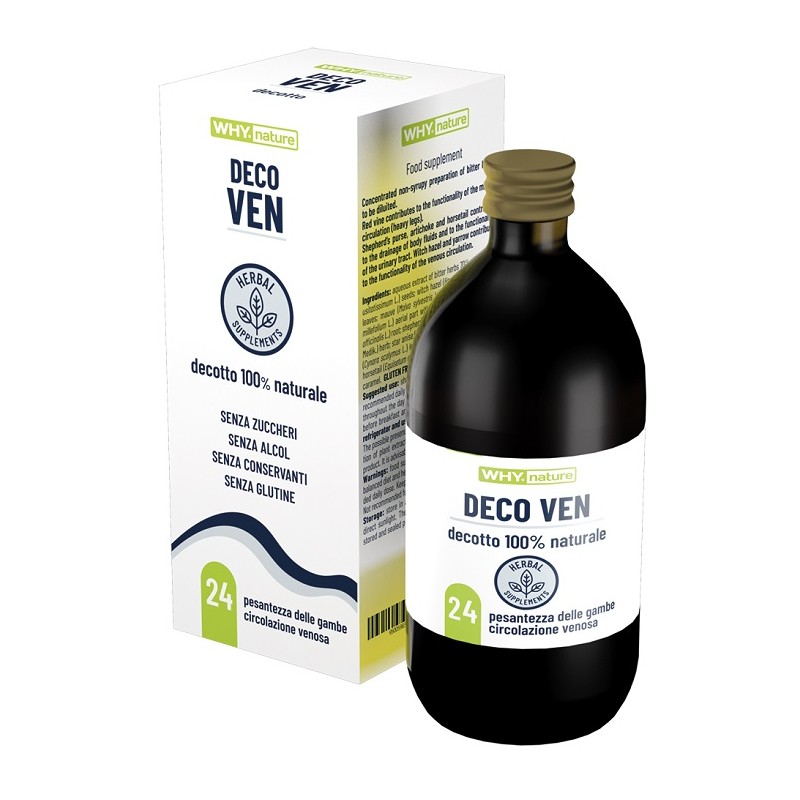 Whynature Deco Ven per Circolazione e Drenaggio Liquidi 500ml Whynature Deco Ven per Circolazione e Drenaggio Liquidi 500ml