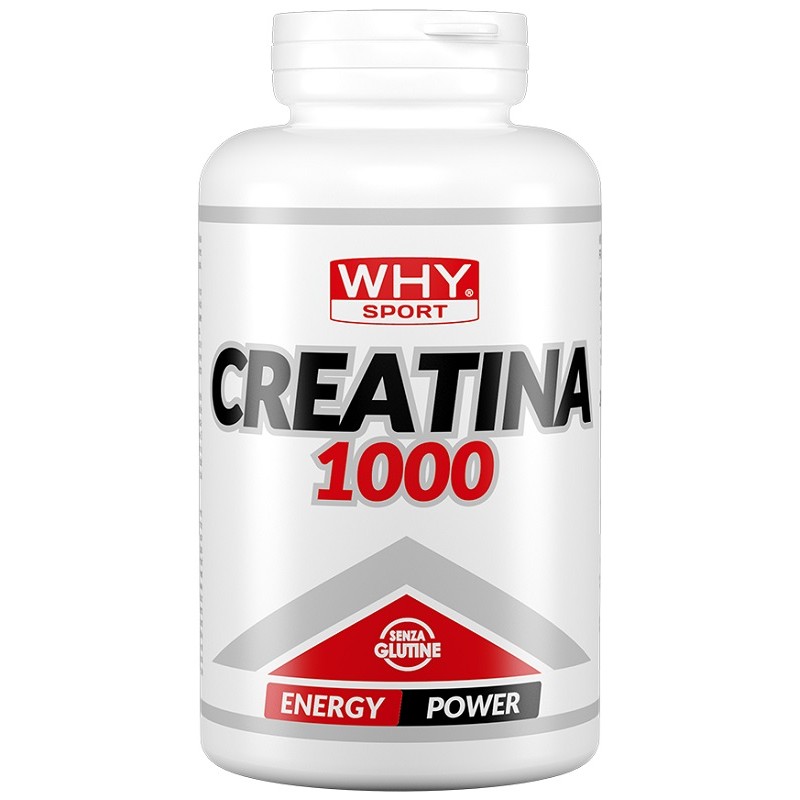 Whysport Creatina 1000 per Energia Muscolare 240 Compresse Whysport Creatina 1000 per Energia Muscolare 240 Compresse