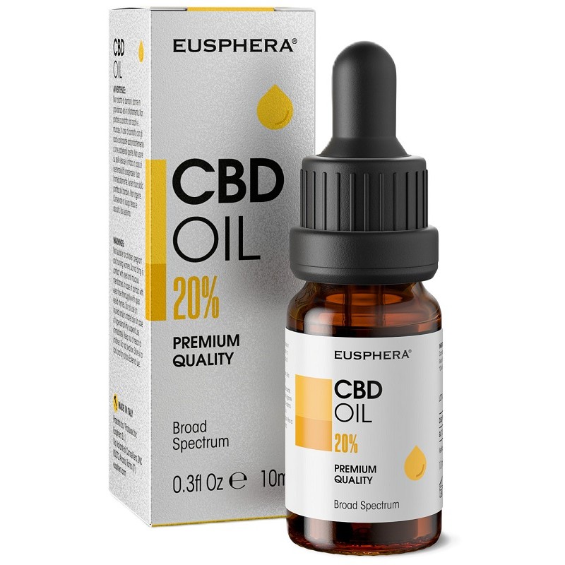 Foto di Eusphera Cbd Oil Premium Quality 20% olio corpo idratante e rilassante 10ml