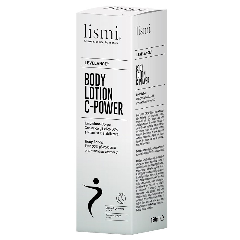 Levelance Body Lotion C-power per Rinnovamento e Luminosità Pelle 150ml