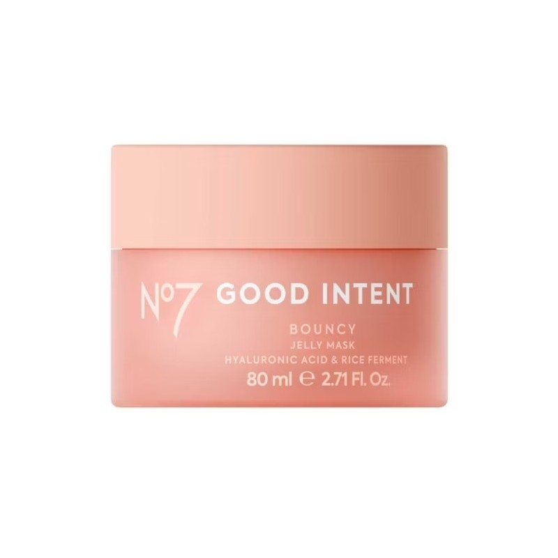 No7 Good Intent Gel Mask maschera idratante viso per freschezza e luminosità 80ml