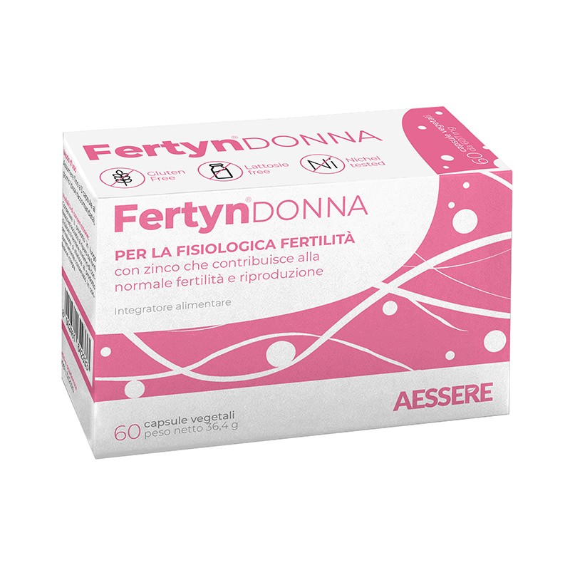 Foto di Fertyn Donna integratore per fertilità e benessere femminile 60 capsule vegetali
