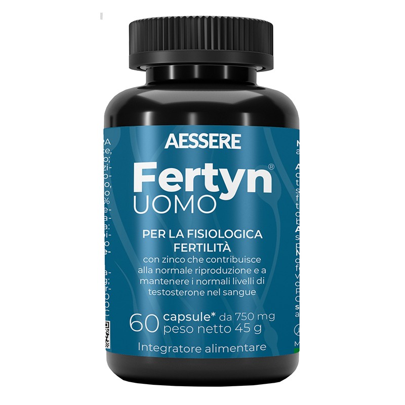 Fertyn Uomo integratore Zinco per Fertilità maschile 60 capsule