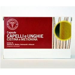 Confezione Unifarco Cistina Metionina per Capelli e Unghie 120 Capsule Confezione Unifarco Cistina Metionina per Capelli e Unghie 120 Capsule