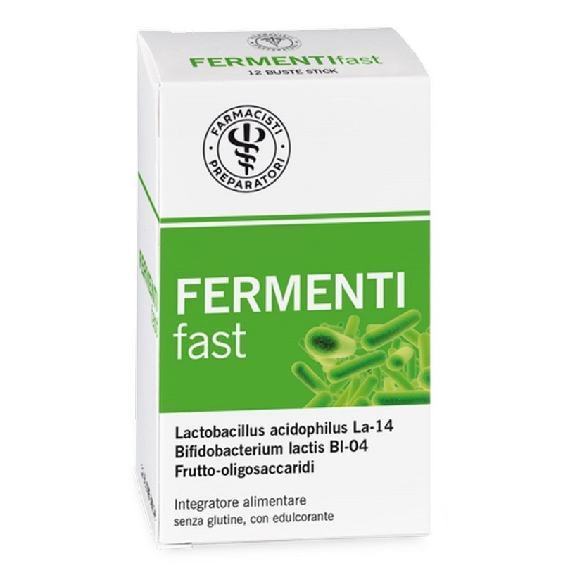 Unifarco Fermenti Fast per Equilibrio Intestinale 12 Bustine Stick Unifarco Fermenti Fast per Equilibrio Intestinale 12 Bustine Stick