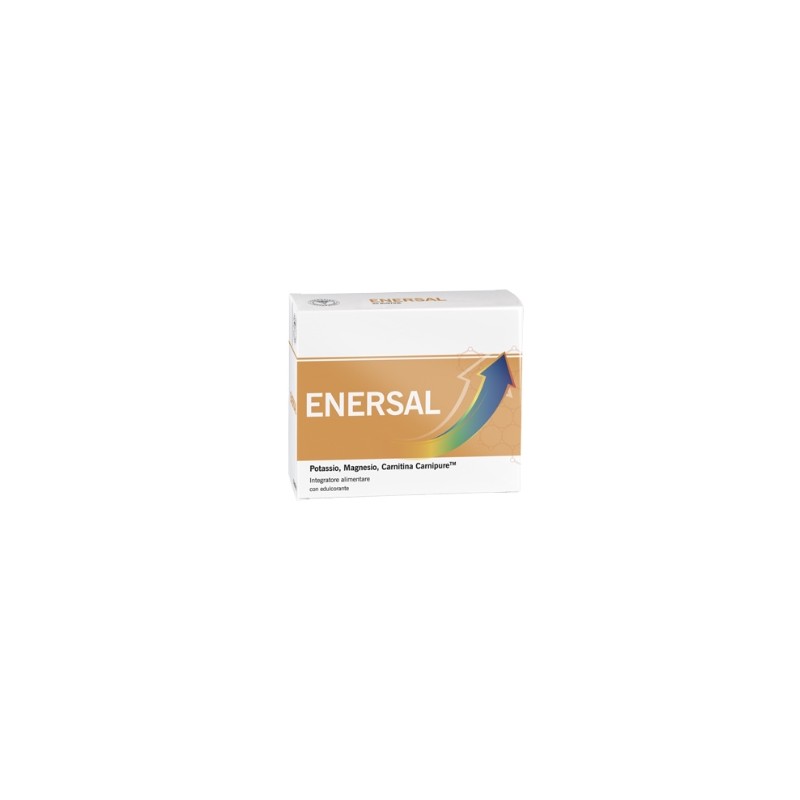 Unifarco Enersal integratore Magnesio Potassio per energia e recupero 20 bustine da 5g