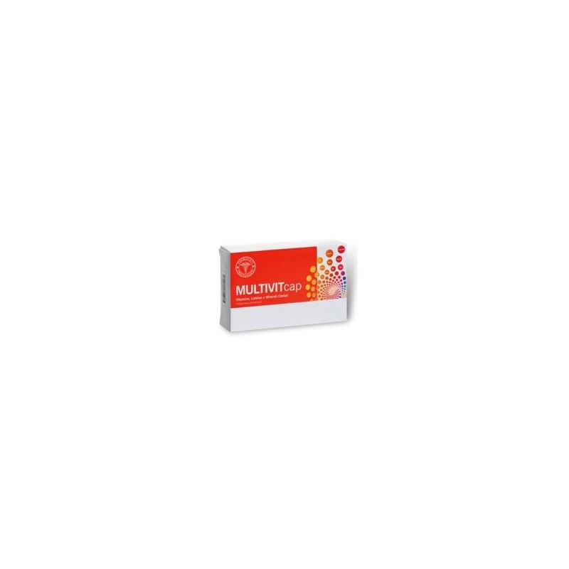 Unifarco Multivitcap integratore multivitaminico per energia e difese immunitarie 30 capsule softgel Unifarco Multivitcap integratore multivitaminico per energia e difese immunitarie 30 capsule softgel