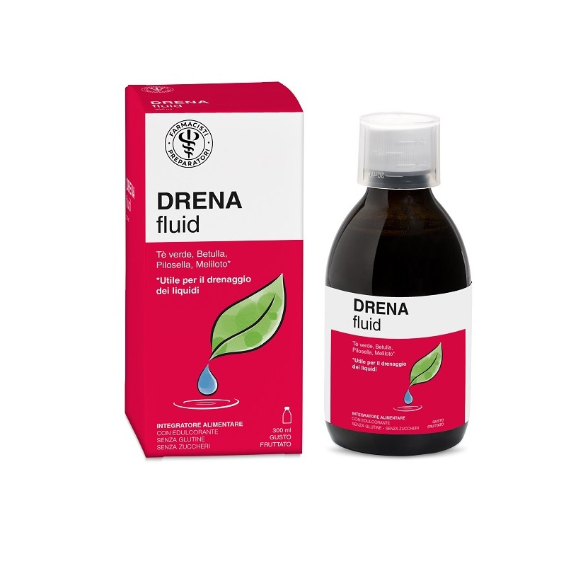 Unifarco Drenafluid drenante per ritenzione idrica e circolazione 300ml Unifarco Drenafluid drenante per ritenzione idrica e circolazione 300ml